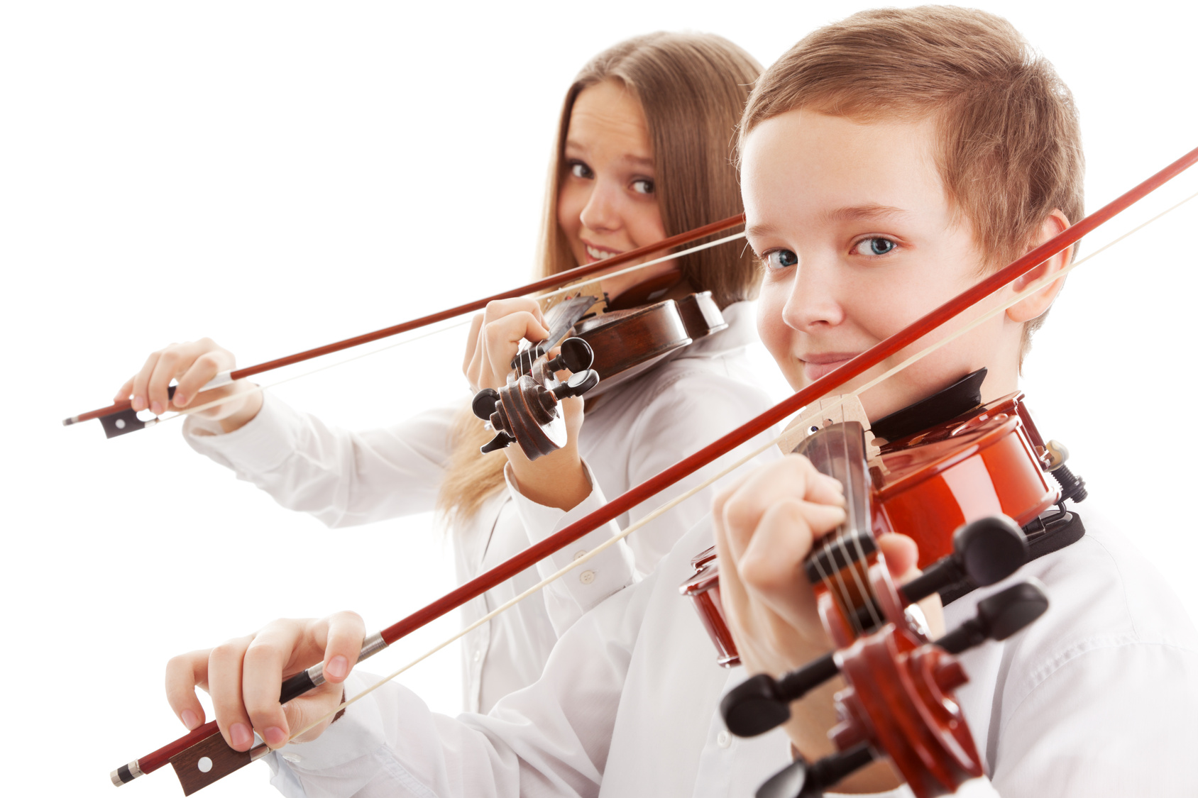 Дети играющие на скрипке